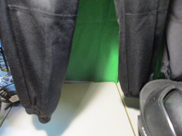 Load image into Gallery viewer, Used Adidas Black Adult Small Elastic Bottom BASEBALL PANT

