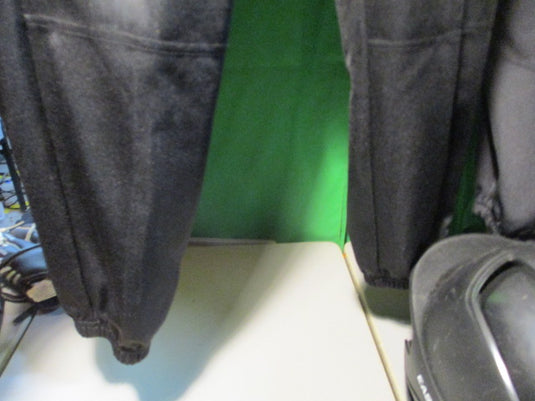 Used Adidas Black Adult Small Elastic Bottom BASEBALL PANT