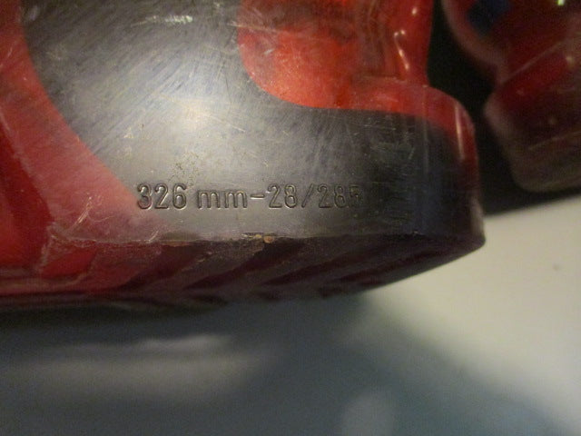 Load image into Gallery viewer, Used Salomon Falcon 10 Red Downhill Ski  Boots Size 10.5
