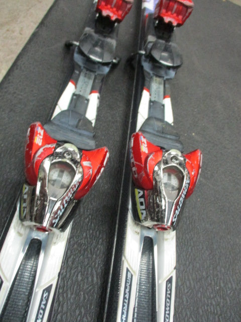 Load image into Gallery viewer, Used Salomon Equip 2V Race Size 178CM Downhill Skis W/ Salomon Bindings
