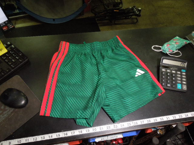 Load image into Gallery viewer, Used Adidas MEX Colorway Athletic Shorts Size M
