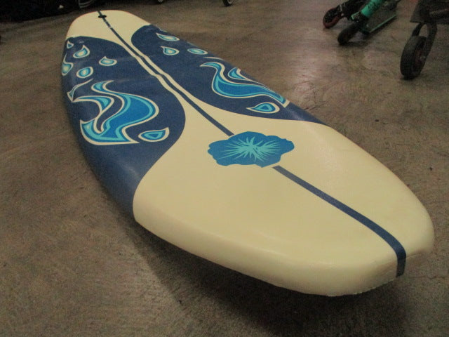 Load image into Gallery viewer, Used 6ft Foam Surfboard w/ Fins &amp; Leash
