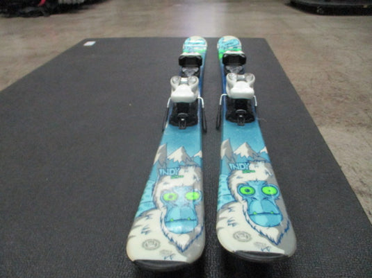 Used K2 Indy 124CM JR Downhill Skis W/ Marker Bindings