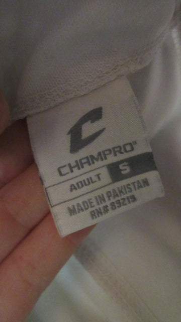 Load image into Gallery viewer, Used Champro Practice Football Pants Integrated Pads Adult Small - White
