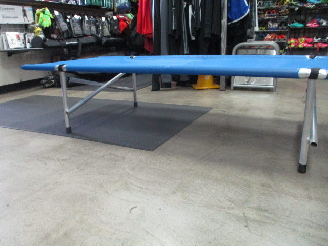 vintage ROLL-A‐COT Blue Mesh, Long-Wide-Tall Roll-a-Cot®XL, 84