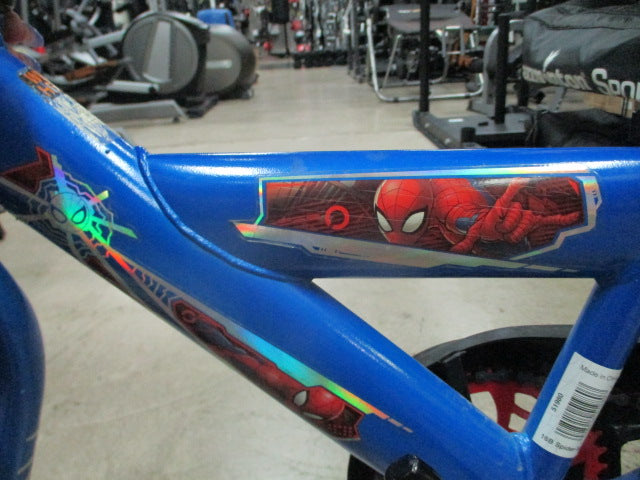 Load image into Gallery viewer, Used Huffy Marvel Spider-Man Kids 16" Bike W/ Training Wheels
