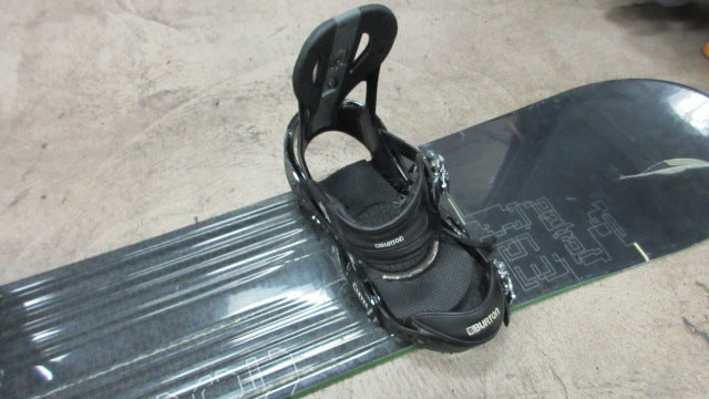 Load image into Gallery viewer, Used Salomon 163cm Snowboard W/ Burton Bindings - Deck Has Damage
