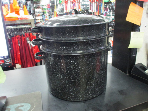 Used Granite Ware 7.5 Qt 4 Piece Multiuse Pasta Pot
