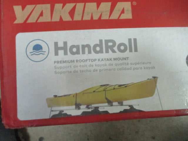 Load image into Gallery viewer, YAKIMA HandRoll Rooftop Mounted Kayak Rack for Vehicles with Heavy Duty Strap
