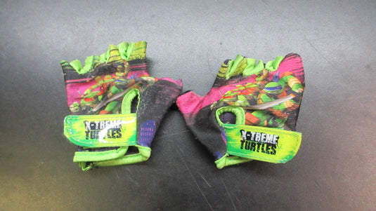 Used Ninja Turtles Fingerless Skating Gloves
