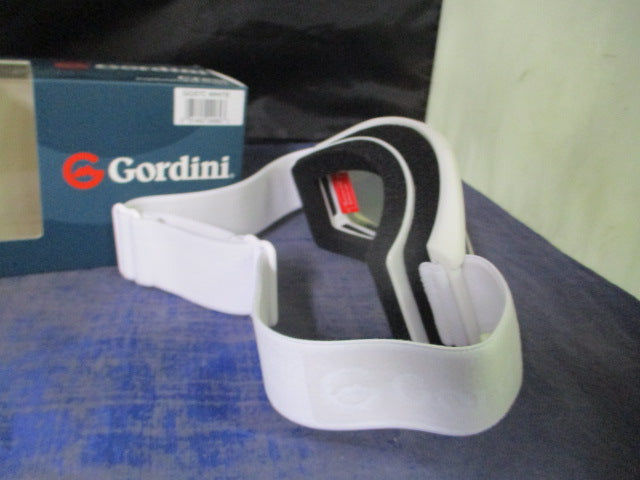 Load image into Gallery viewer, New Gordini Crest Adult Snow Goggles - White / Clear
