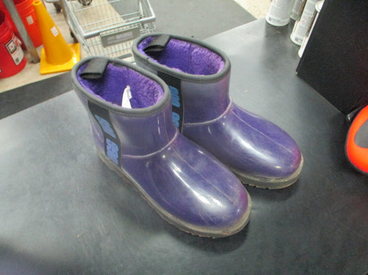 Used UGG Purple Rain Boots size 7