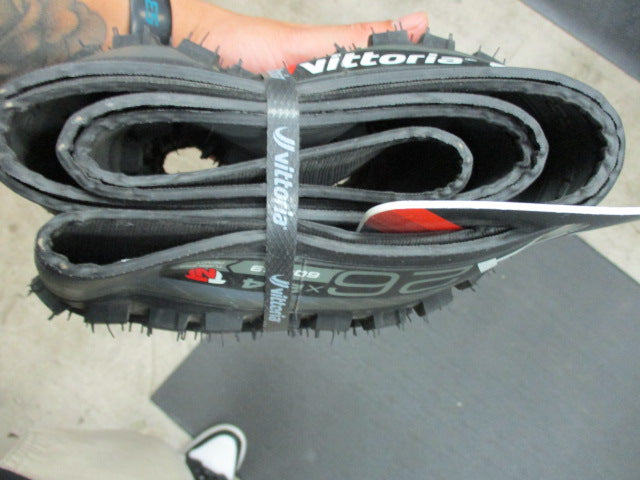 Load image into Gallery viewer, Used Vittoria Coma All Mountain 26 X 2.4 Bicycle Tire
