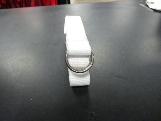 Load image into Gallery viewer, Simple White Web 47 1/8&quot; Football Belt
