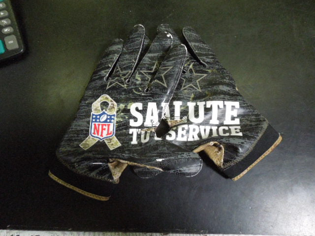 Load image into Gallery viewer, Used Nike SuperBad 4.0 STS NFL Issued Reciever Gloves Size 4XL

