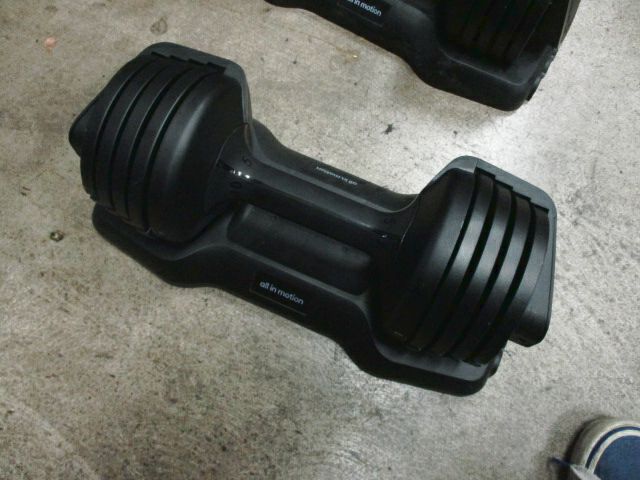 Load image into Gallery viewer, Used All In Motion 5- 25 lb Adjustable Dumbbell Set with Base
