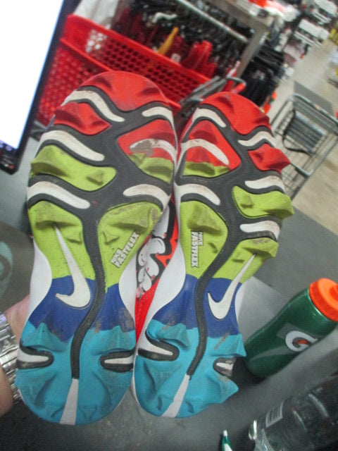 Load image into Gallery viewer, Used Nike Alpha Huarache 4 Yth 13c Cleats
