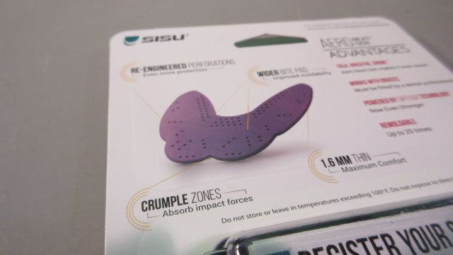 Load image into Gallery viewer, Sisu Aero Next Gen Purple Punch Adult Mouth Guard
