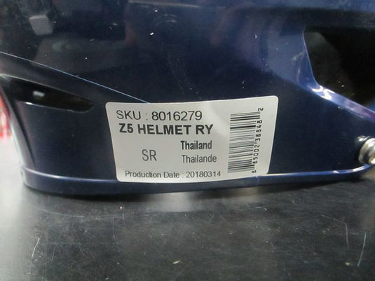 New Easton Z5 Baseball Batting Helmet Senior Royal SKU 8016279
