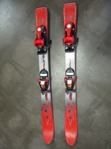 Used Volante Machete Jr Downhill Skis w/ Salomon Bindings Size 90cm