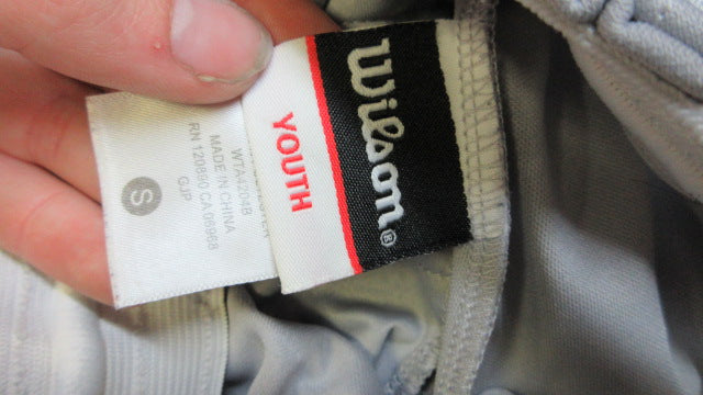 Load image into Gallery viewer, Used Wilson Elastic Bottom Baseball Pants - Size Youth Small
