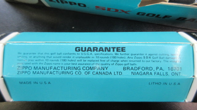Load image into Gallery viewer, Vintage Zippo SDX 1 Dozen Golf Balls
