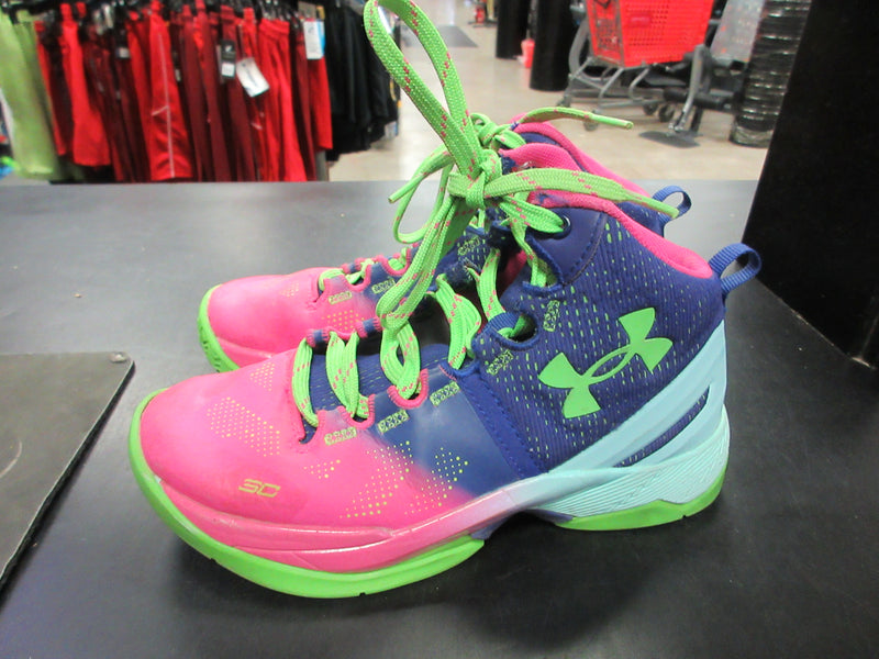 Load image into Gallery viewer, Used Under Armour Curry Two Size Youth 2 Basketball Shoes
