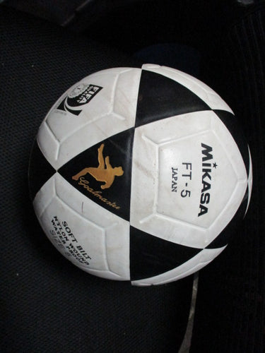 Used Mikasa FT - 5 Japan Solf Bilt Size 5 Soccer Ball