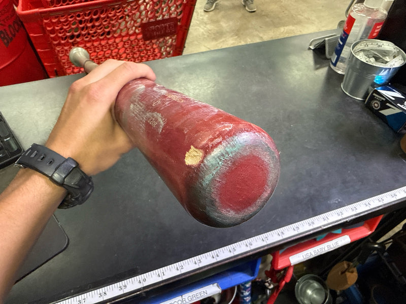 Load image into Gallery viewer, Used Camwood Ei13 Pro Euro Beech Wood Bat Typ. C 33 in 32 oz -1
