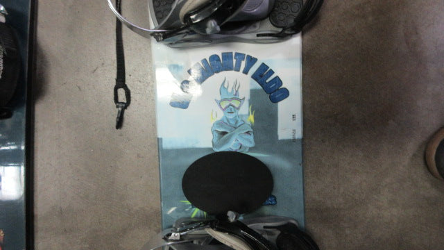 Load image into Gallery viewer, Used K2 The Mighty Eldo 135cm Snowboard With Bindings
