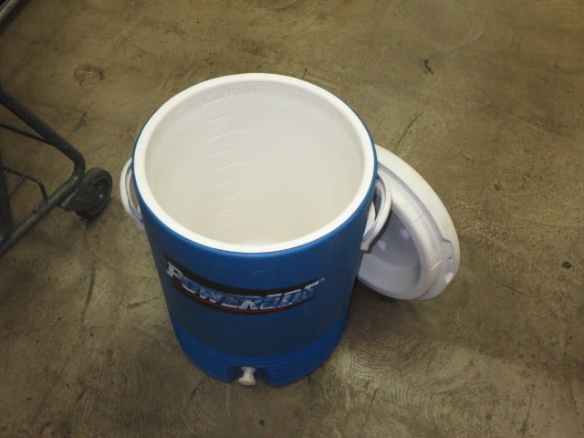 Load image into Gallery viewer, Vintage Powerade Blue 10 Gal Water Jug with Spout
