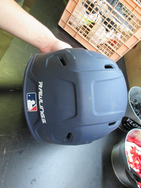 Used Rawlings Mach Batting Helmet W/ Jaw Guard - Size 6 7/8 - 7 5/8