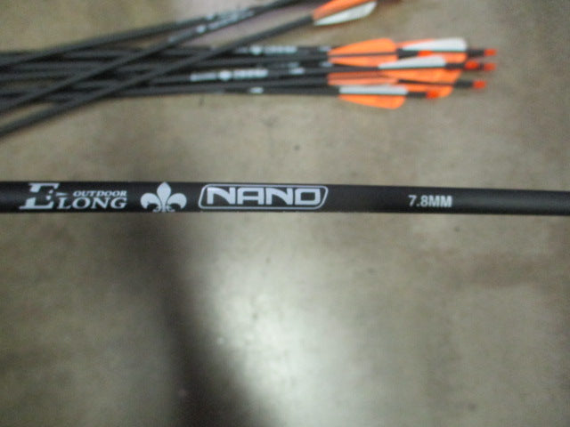 Load image into Gallery viewer, Used Elong Nano 7.8M Archery Arrows - 12 Piece
