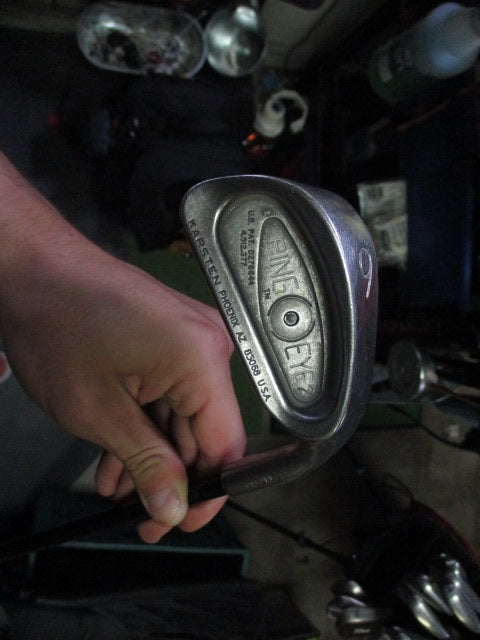 Used PING Eye 2 Black Dot Right Hand 6pc Iron Set 6-9i, S-Ww