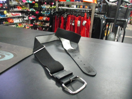 Used All Star Adult Black Baseball Belt