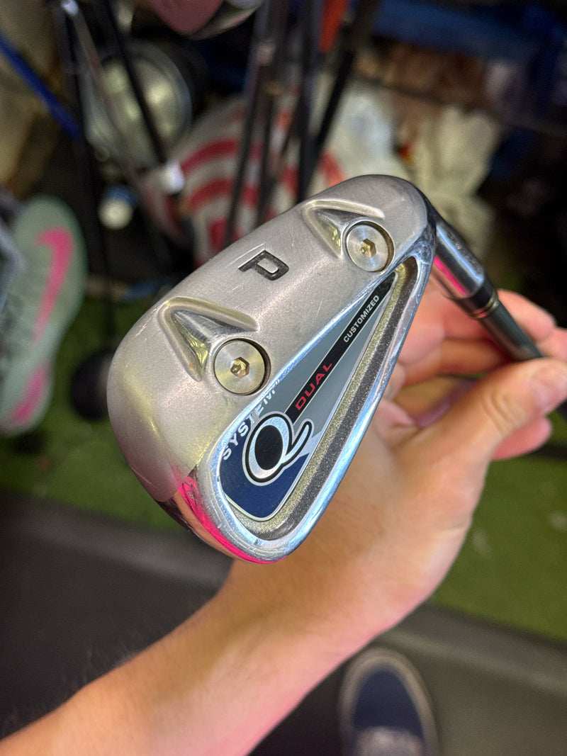 Load image into Gallery viewer, Used Custom Q System Mens Dual Power Play 12 pc Right Hand Golf Club Set
