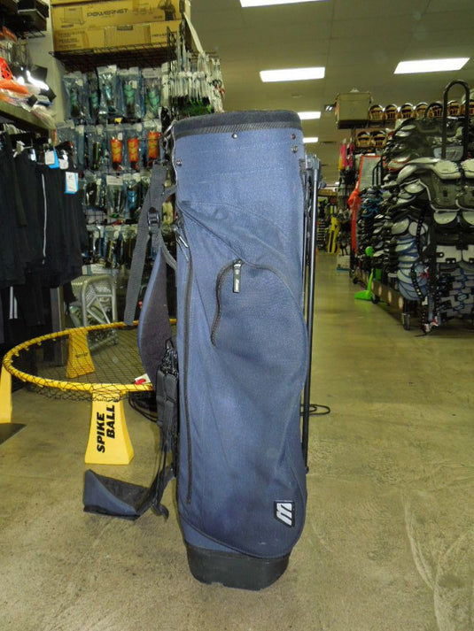 Used Mizuno Pro Stand Bag in Navy