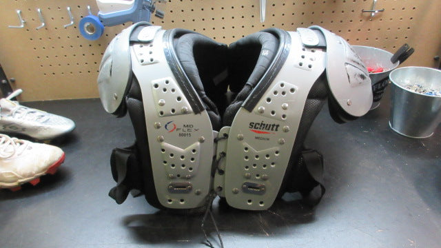 Load image into Gallery viewer, Used Schutt Mid Flex Football Shoulder Pads - Size Medium
