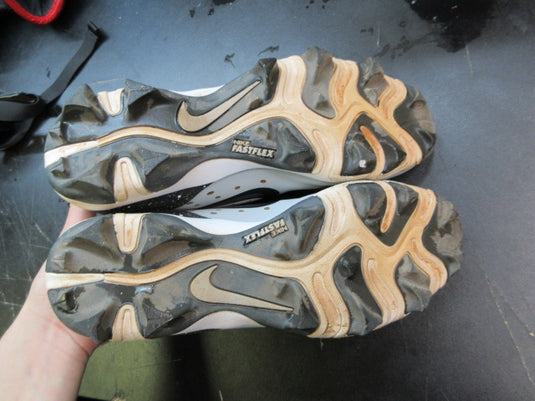 Used Nike Youth Alpha Huarache 4 Keystone Baseball Cleats - Size 7.5
