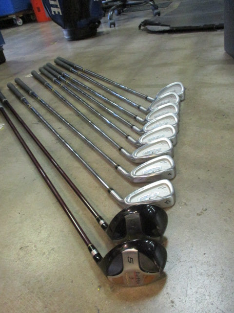 Load image into Gallery viewer, Used Tour Edge Comp LX 3-PW 3 Wood 5 wood RH Golf Set
