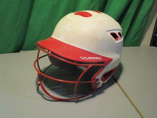 Load image into Gallery viewer, Used Boombah Jr. batting helmet with face protection (6 1/4 - 7)
