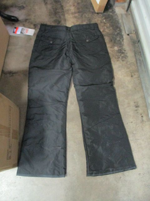 New WFS Sportcaster Classic Pull-On Snow Pants Women's Adult Size Medium - Black
