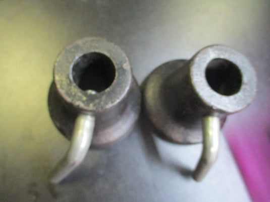 Used Vintage Standard Weight Bar Collar Set (6lbs totals)