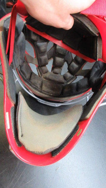 Load image into Gallery viewer, Used Champro Optimus Hockey Style Catchers Helmet - 7" - 7 1/2"
