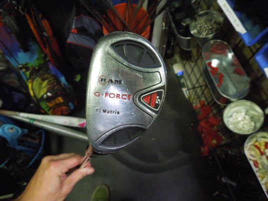 Used RAM G-Force 7 Piece Lefty Golf Set 6-9 i, Pw, 5h and Driver