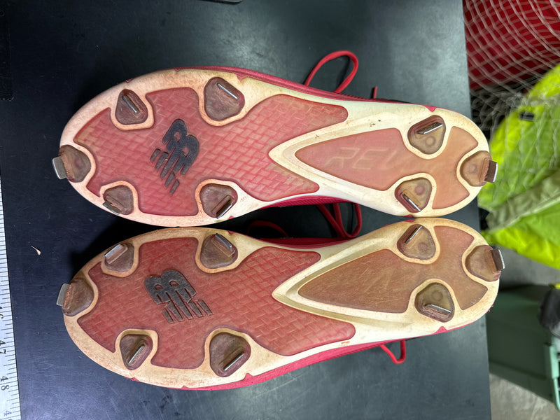 Load image into Gallery viewer, Used New Balance 3000v3  REV Lite Metal Baseball Cleats Size 12.5

