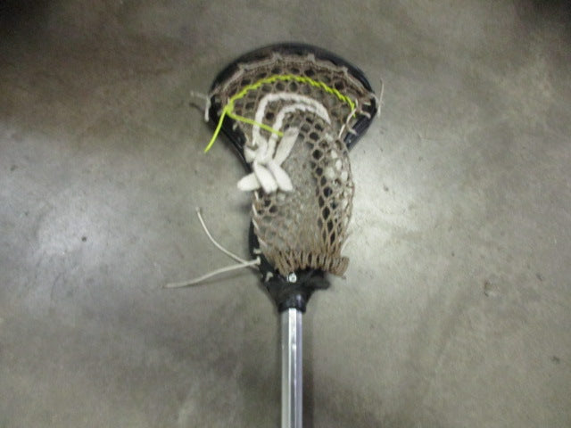 Load image into Gallery viewer, Used Defensive Lacrosse Stck STX Head Warrior Shaft (Slight Bend in Shaft)
