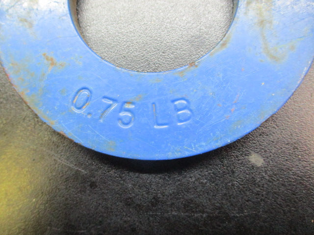 Load image into Gallery viewer, Used 44Sport Blue 0.75 lb Olympic Fractional Plates ( 2 QTY)
