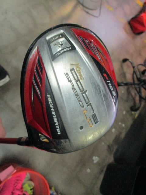 Used King Cobra Speed LD F/10.5 Deg RH Reg Flex Driver With Head Cover