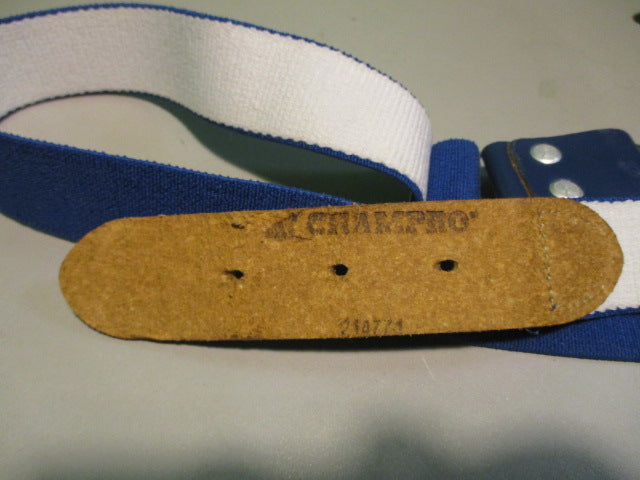 Load image into Gallery viewer, Used Champro Blue Youth Baseball Belt
